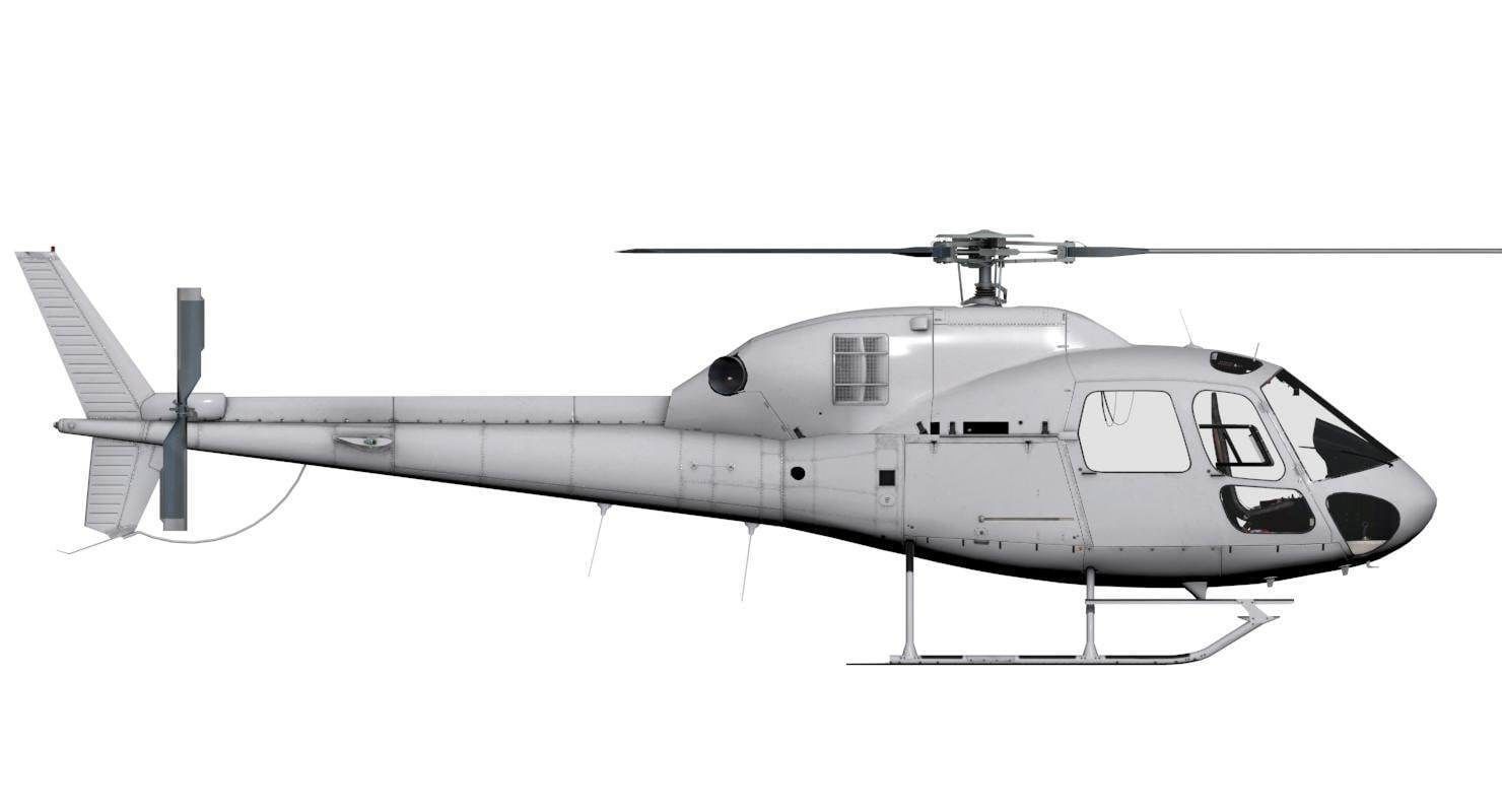 AS355 Ecureuil II 3D model_16