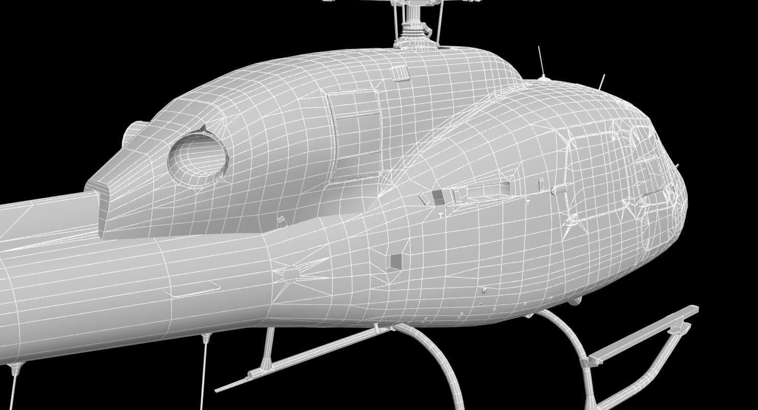 AS355 Ecureuil II 3D model_34