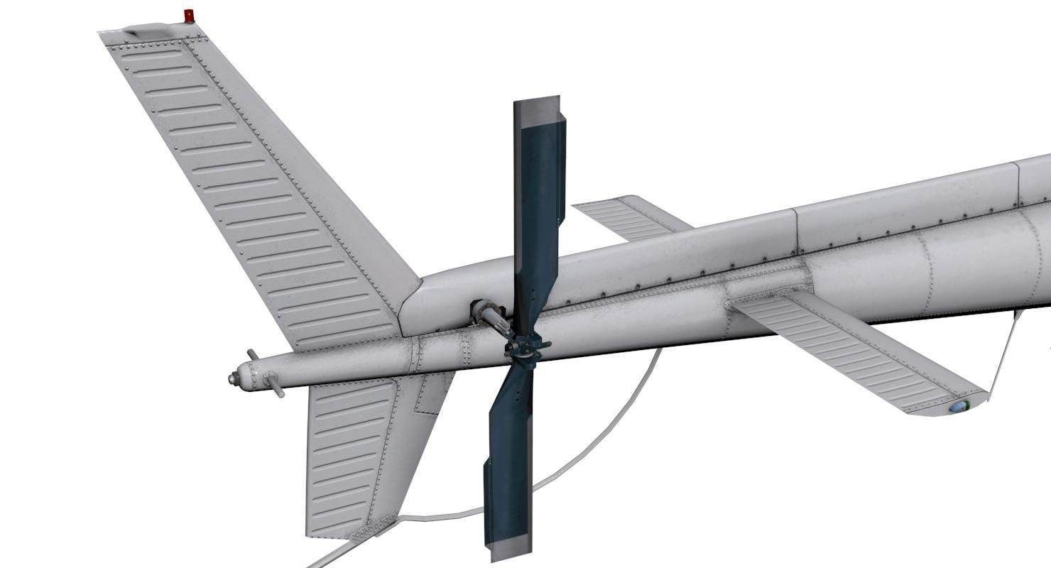 AS355 Ecureuil II 3D model_2