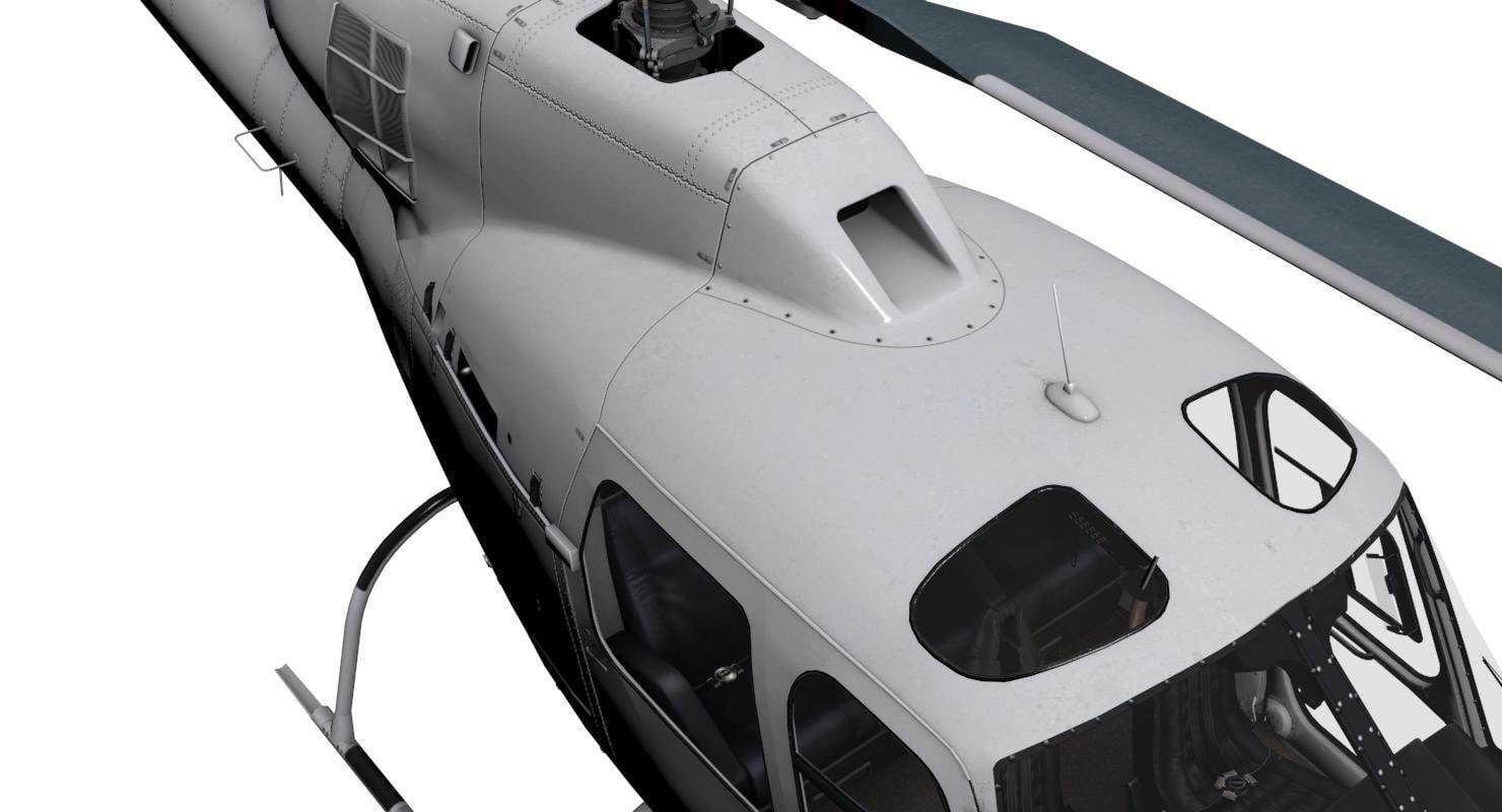 AS355 Ecureuil II 3D model_7