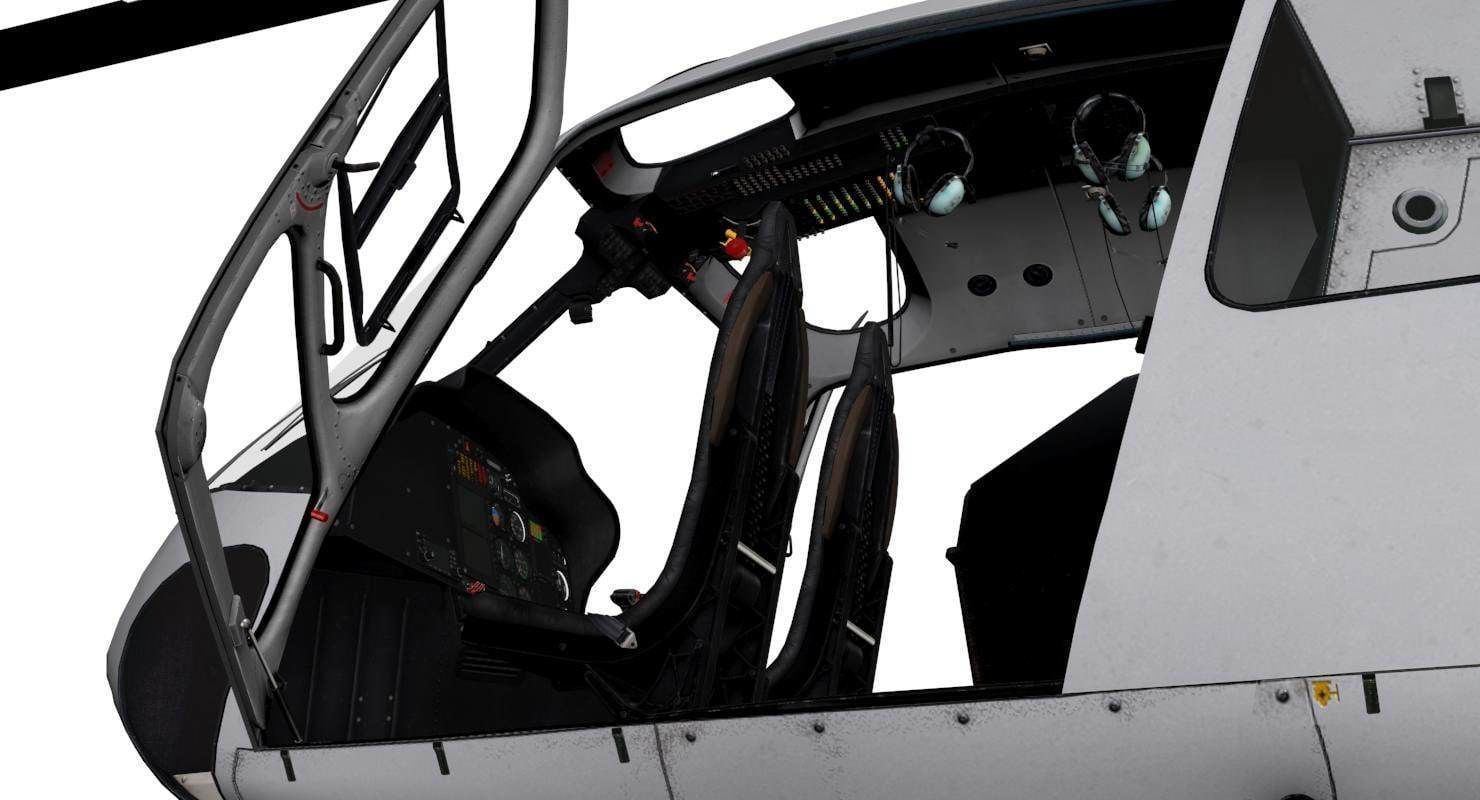 AS355 Ecureuil II 3D model_21