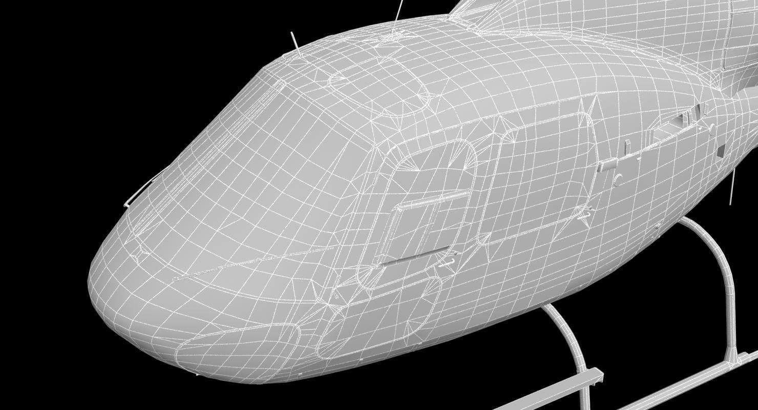 AS355 Ecureuil II 3D model_38