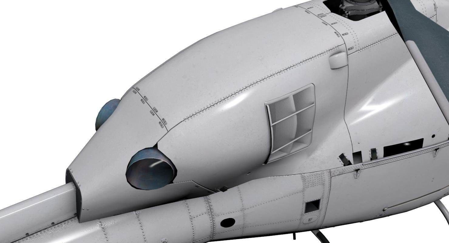 AS355 Ecureuil II 3D model_8