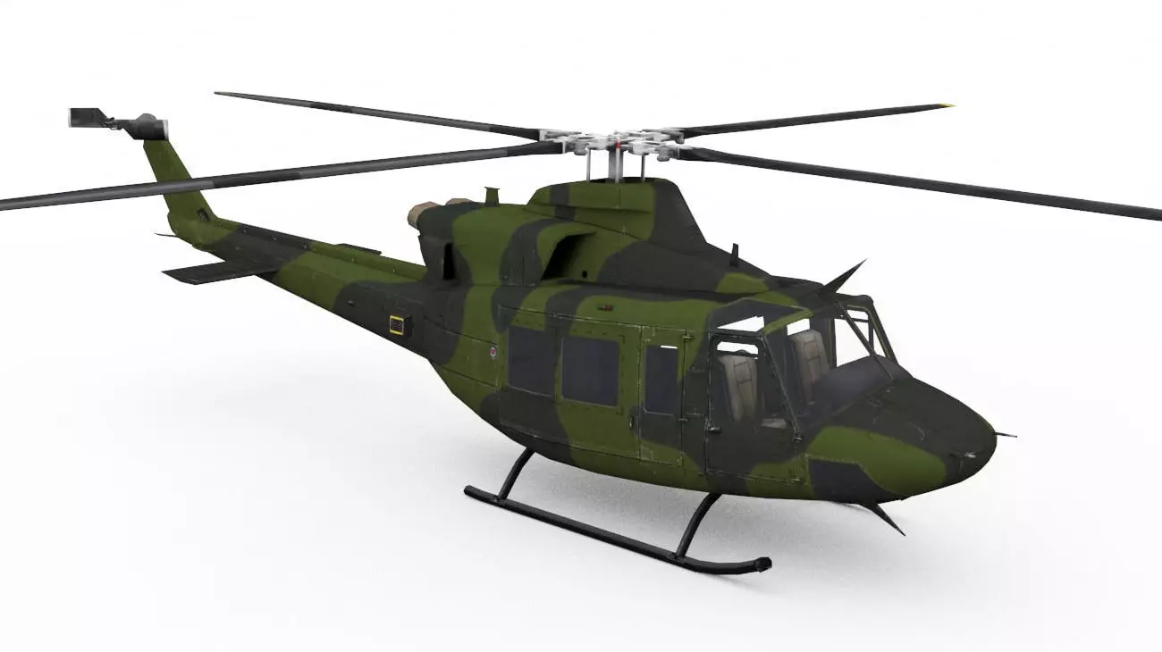 Bell CH-146 Griffon 3D model_0
