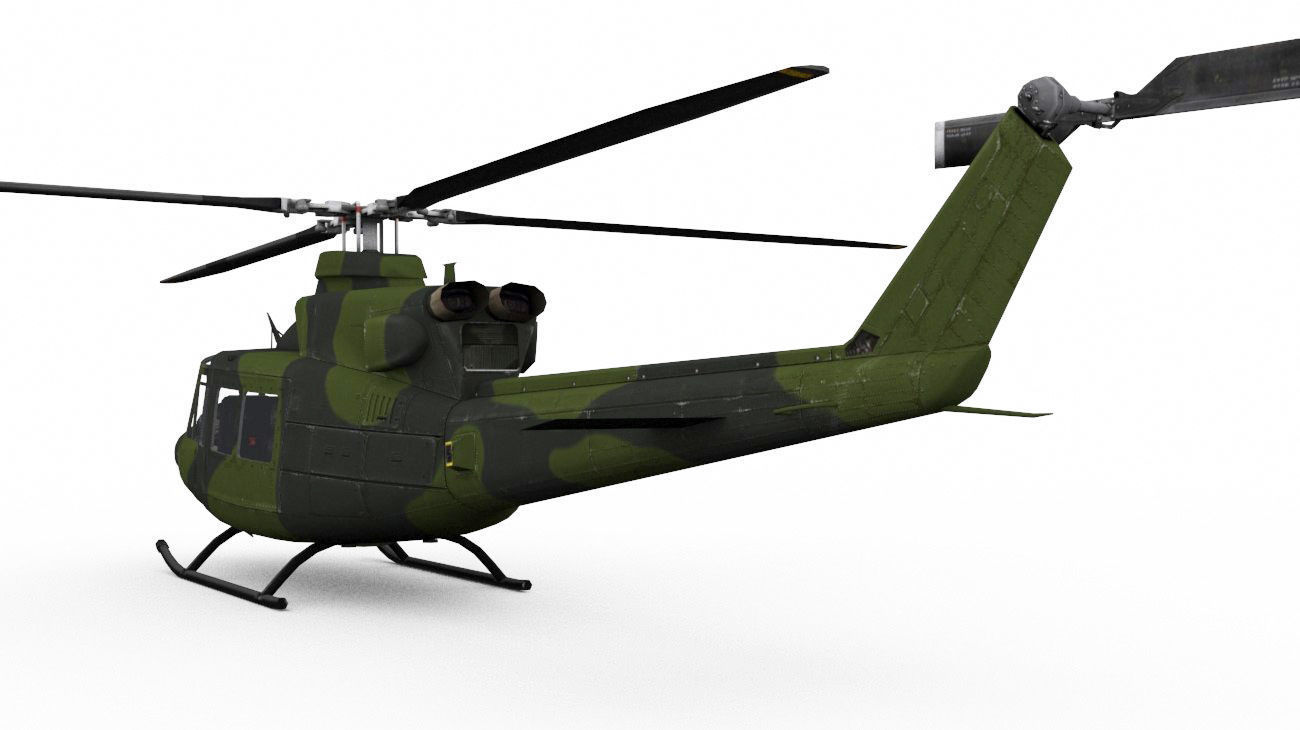 Bell CH-146 Griffon 3D model_3