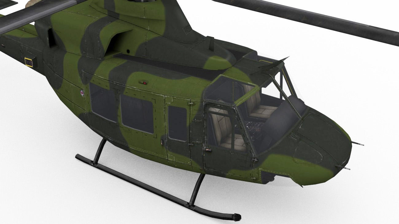 Bell CH-146 Griffon 3D model_8