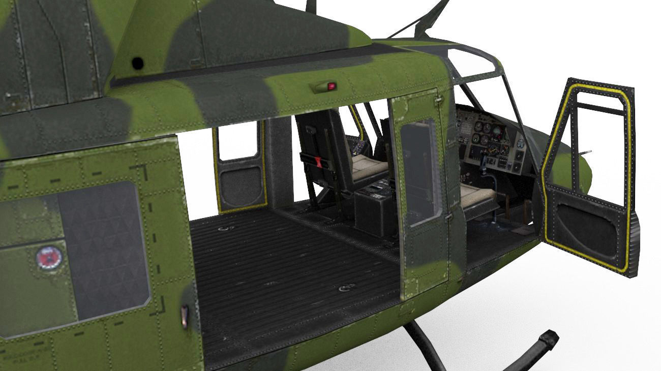Bell CH-146 Griffon 3D model_16