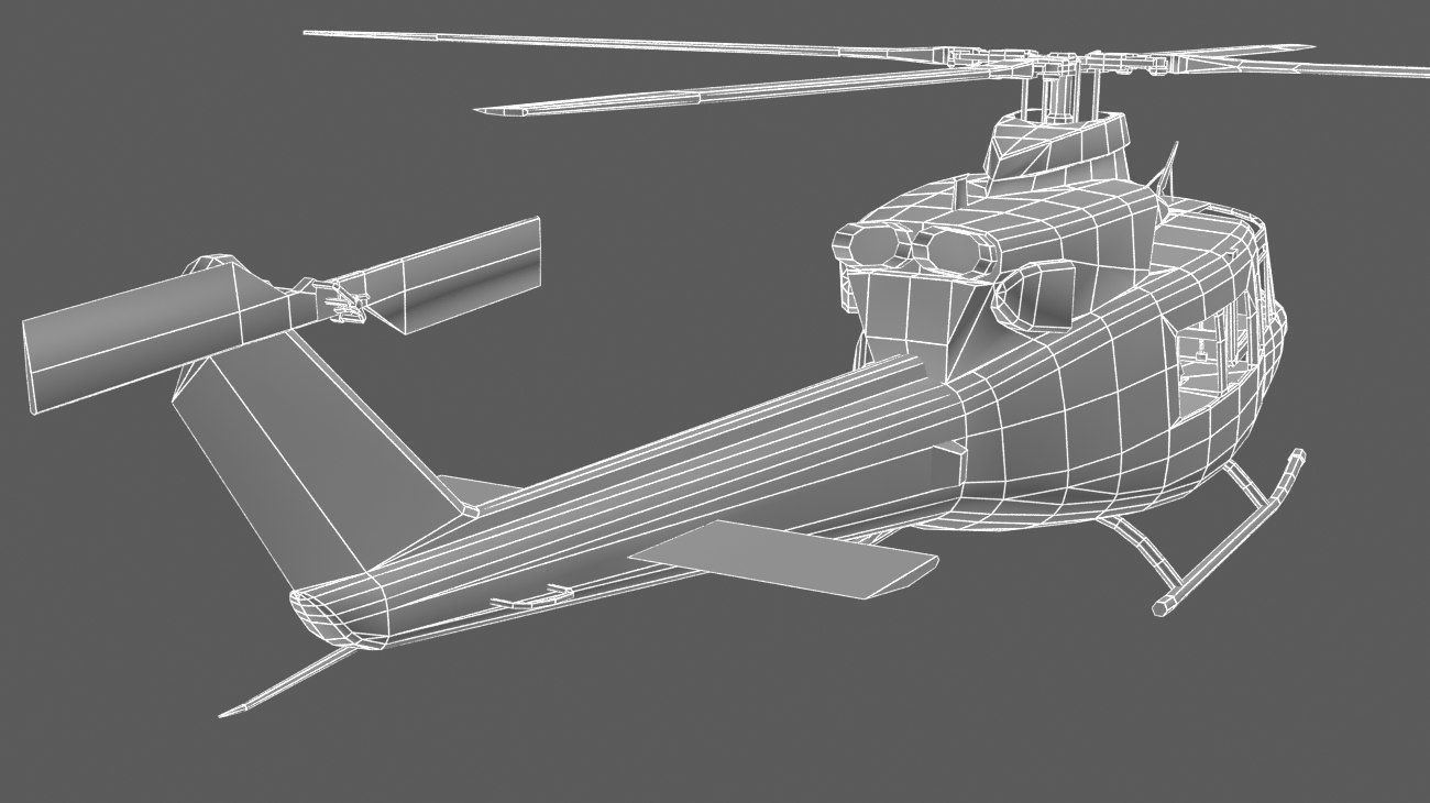 Bell CH-146 Griffon 3D model_25