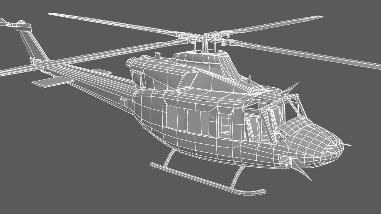 Bell CH-146 Griffon 3D model_22