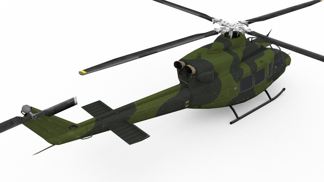 Bell CH-146 Griffon 3D model_2