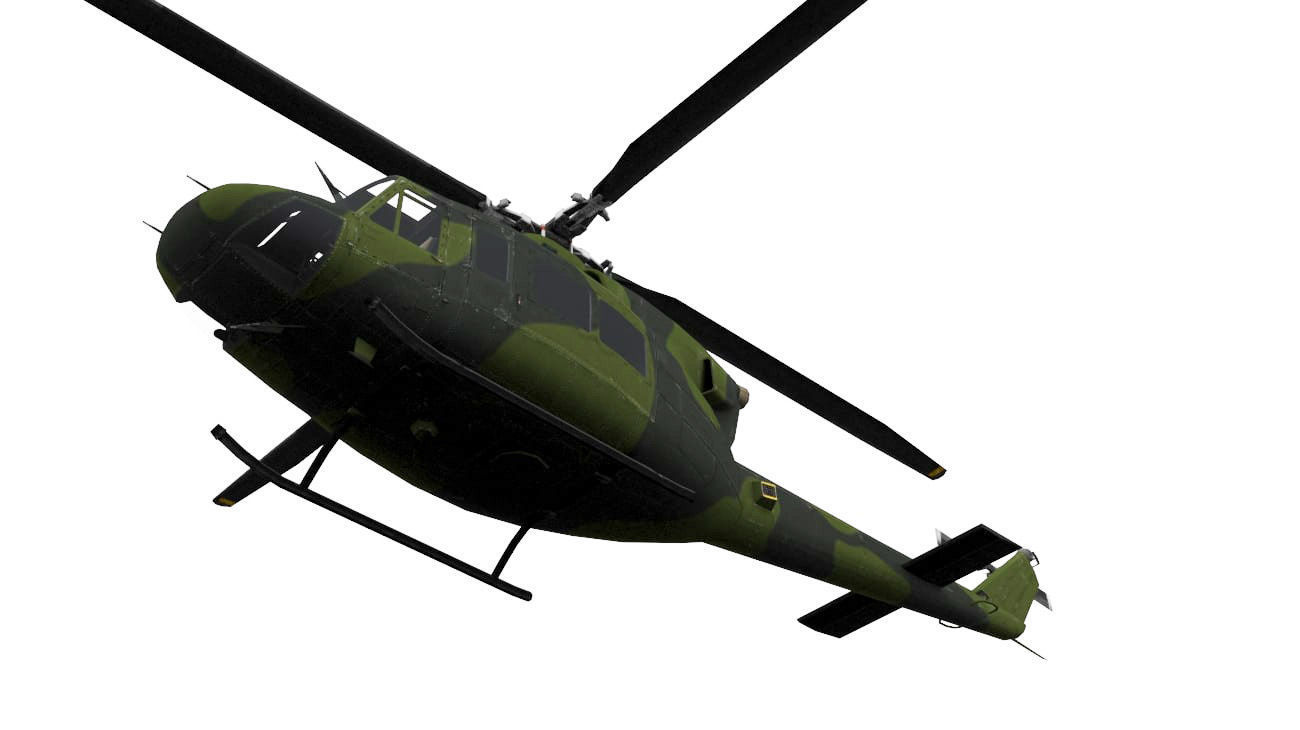 Bell CH-146 Griffon 3D model_6