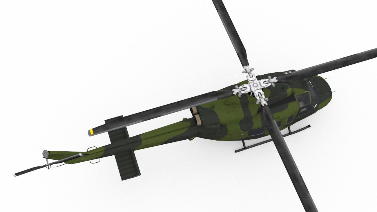 Bell CH-146 Griffon 3D model_15
