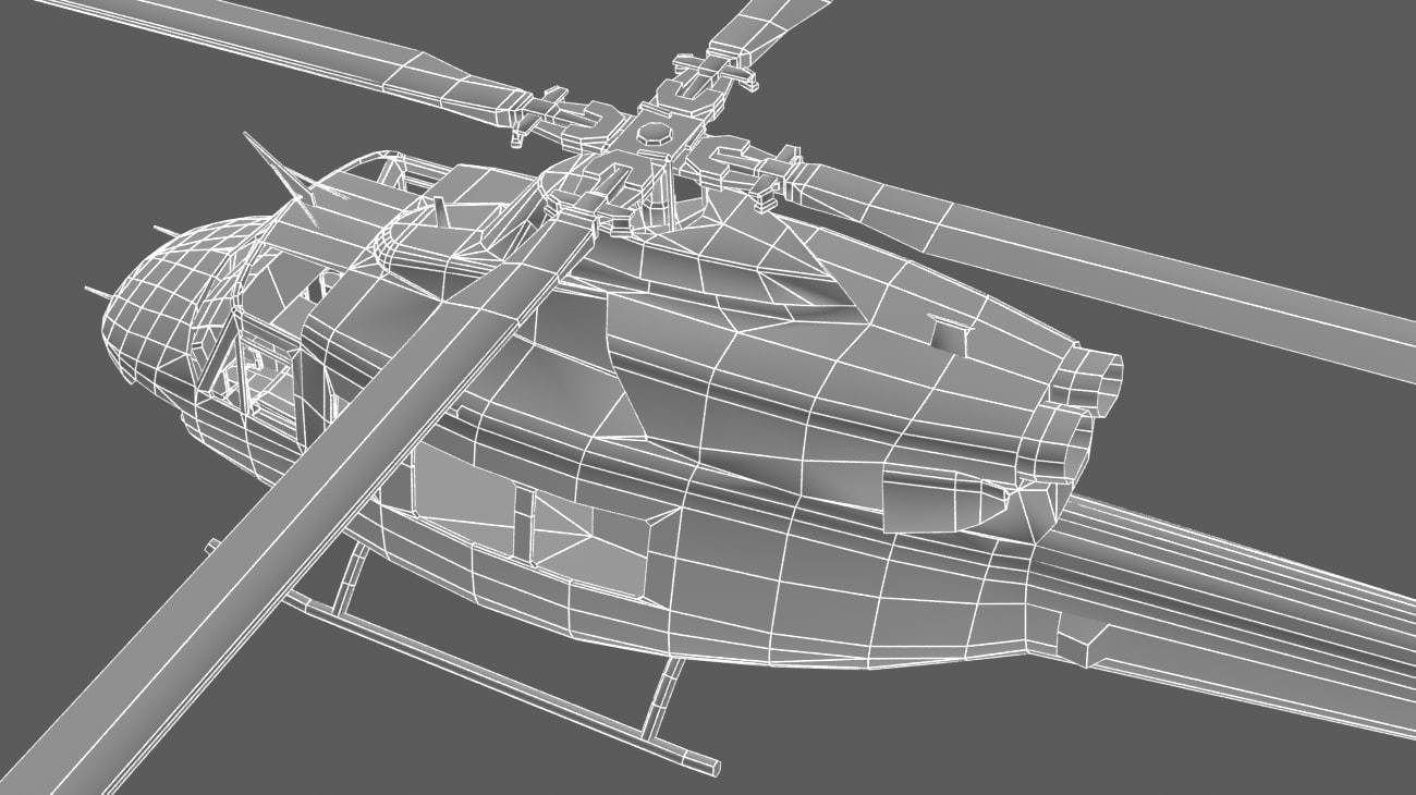 Bell CH-146 Griffon 3D model_26