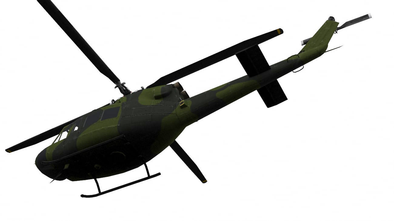 Bell CH-146 Griffon 3D model_4