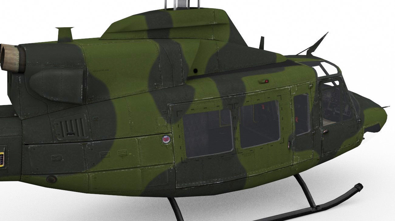 Bell CH-146 Griffon 3D model_9