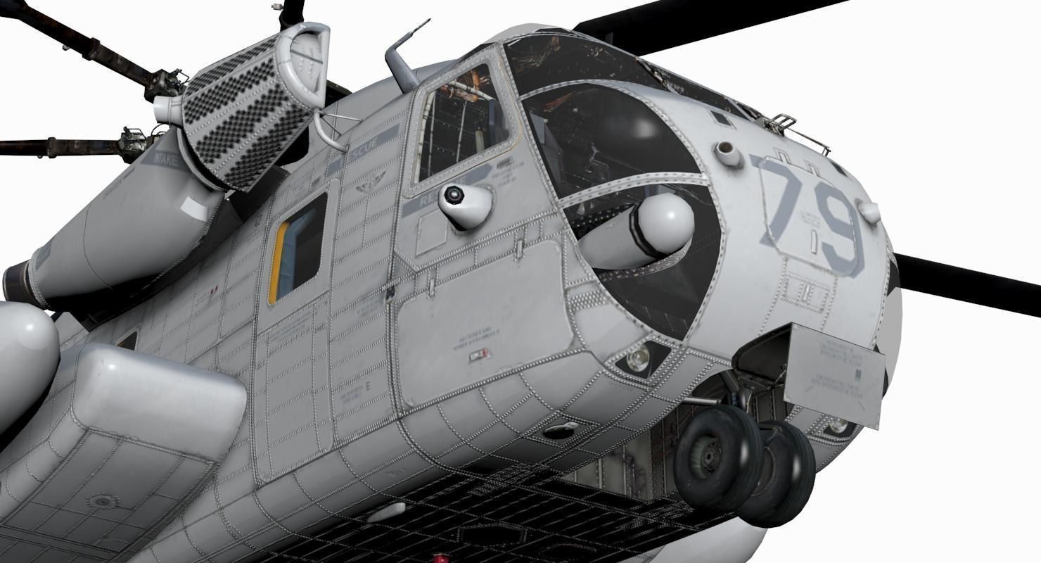 CH-53E Super Stallion 3D model_2