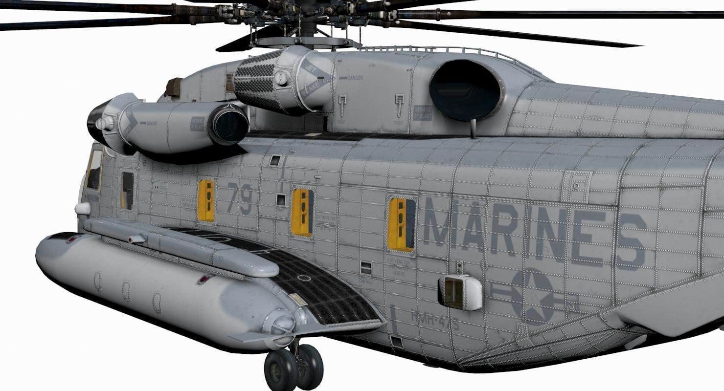 CH-53E Super Stallion 3D model_11