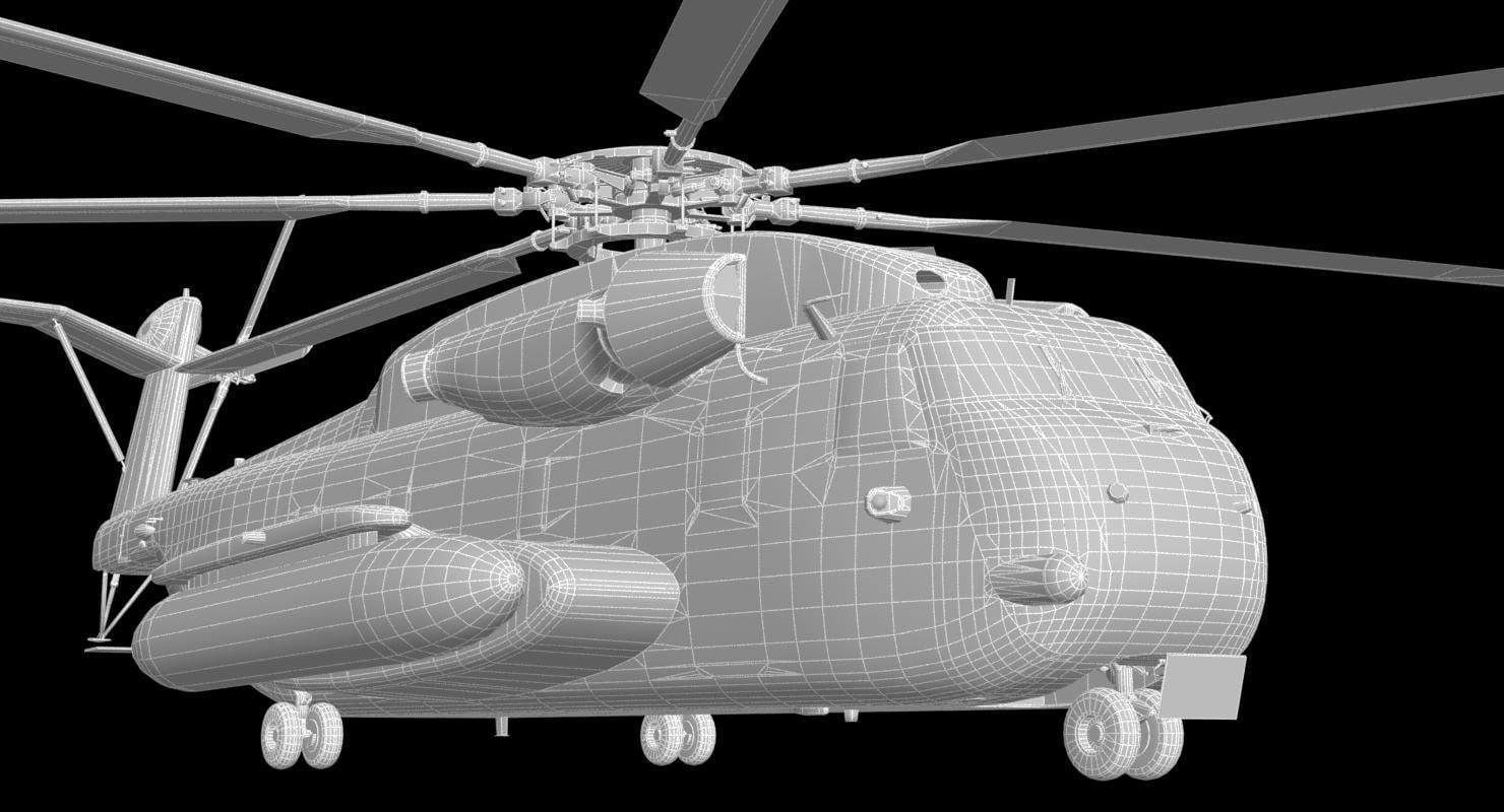 CH-53E Super Stallion 3D model_36