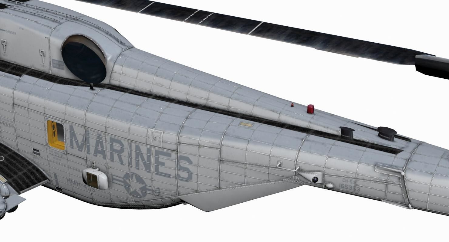 CH-53E Super Stallion 3D model_10