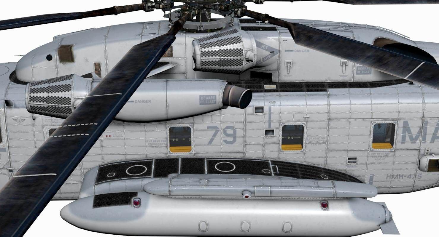 CH-53E Super Stallion 3D model_12