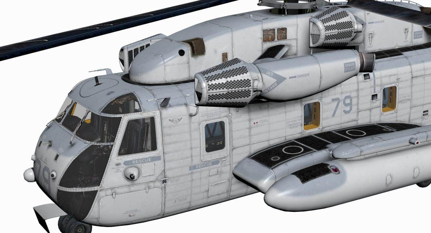 CH-53E Super Stallion 3D model_13