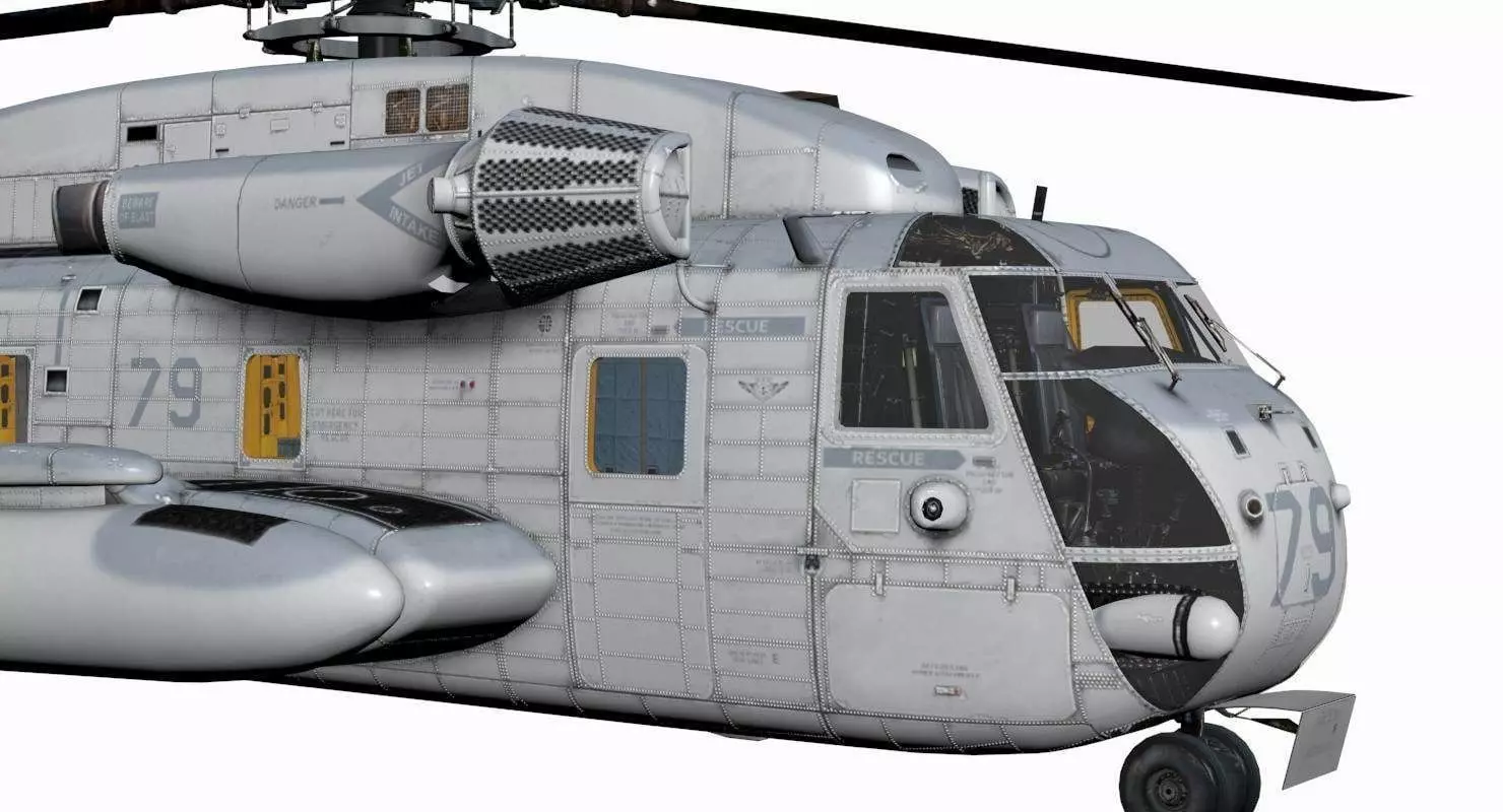 CH-53E Super Stallion 3D model_0