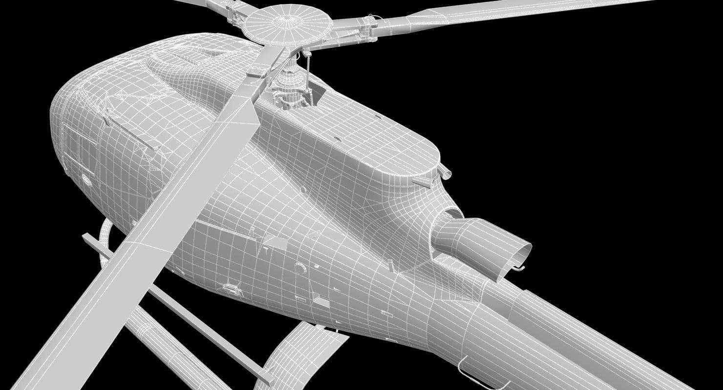 Eurocopter EC-130 3D model_42