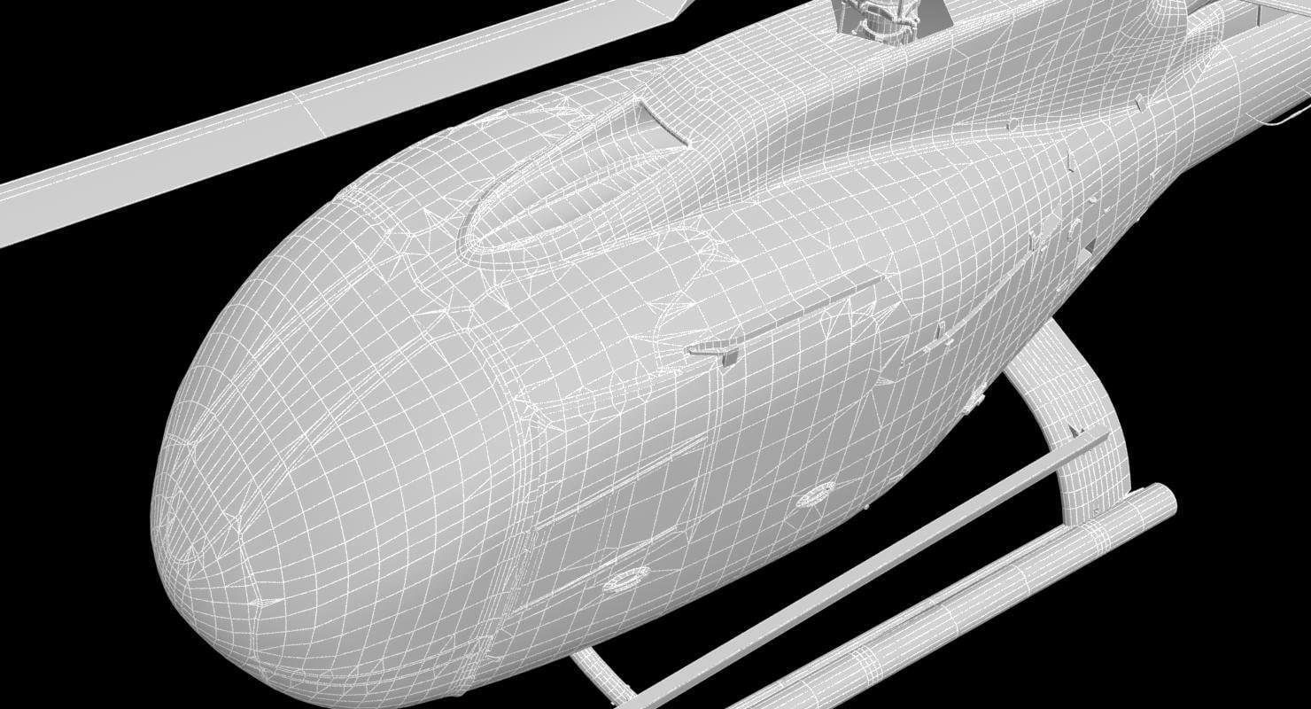 Eurocopter EC-130 3D model_43