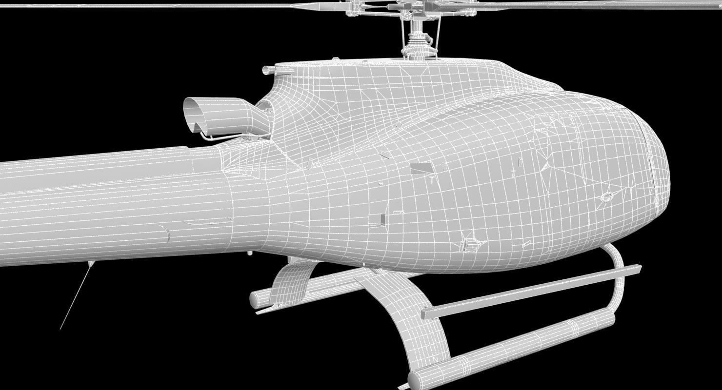 Eurocopter EC-130 3D model_37
