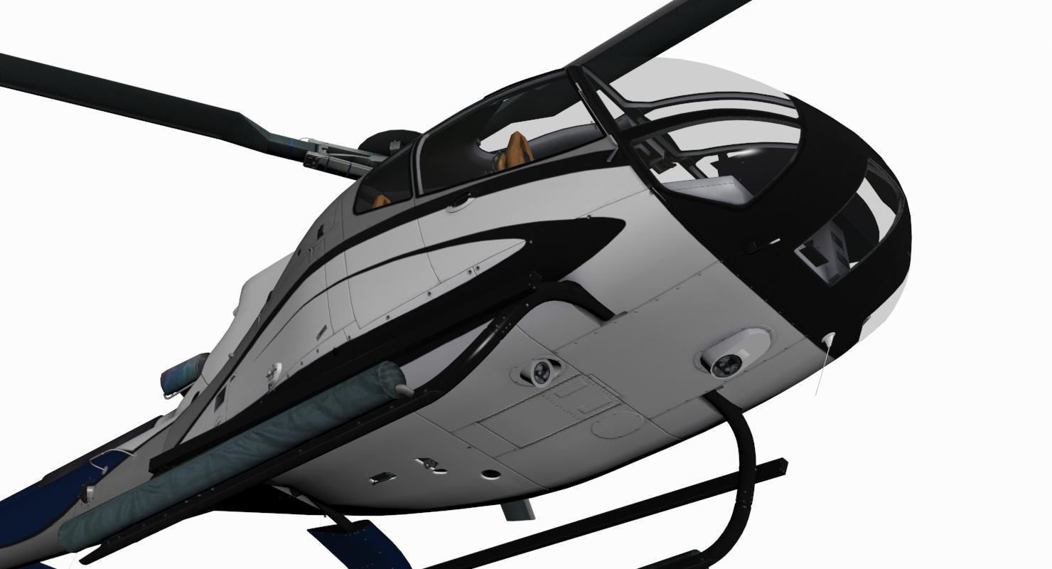 Eurocopter EC-130 3D model_2