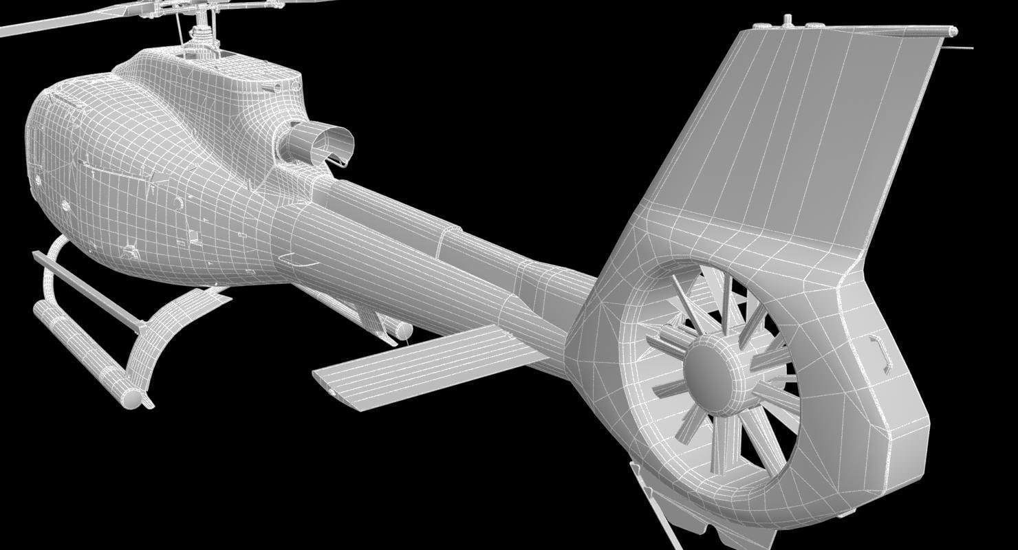 Eurocopter EC-130 3D model_41