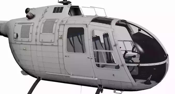 MBB BO-105 3D model