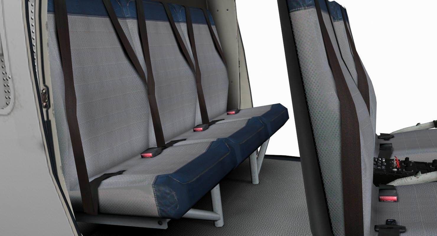 MBB BO-105 3D model_23