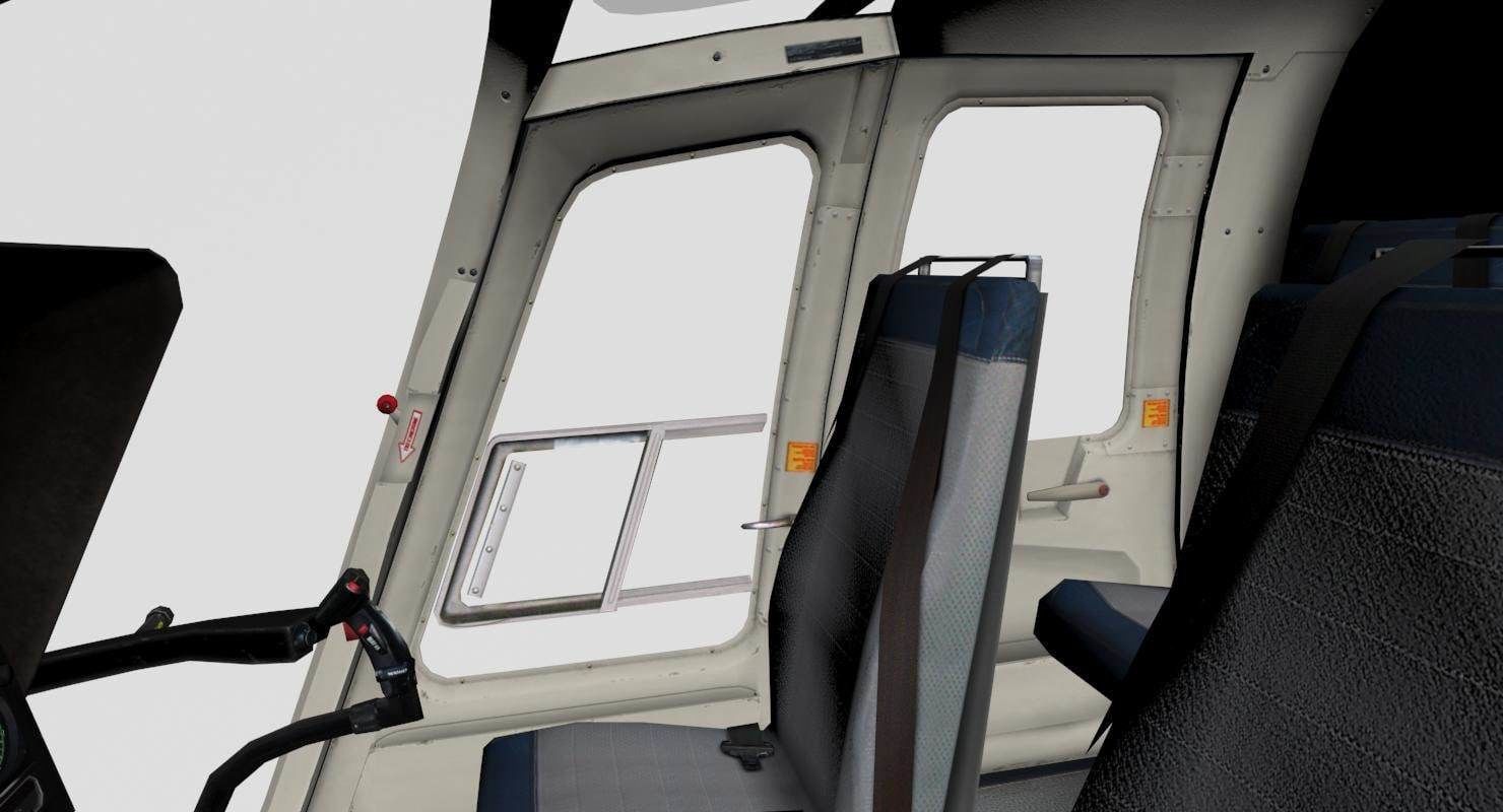 MBB BO-105 3D model_25