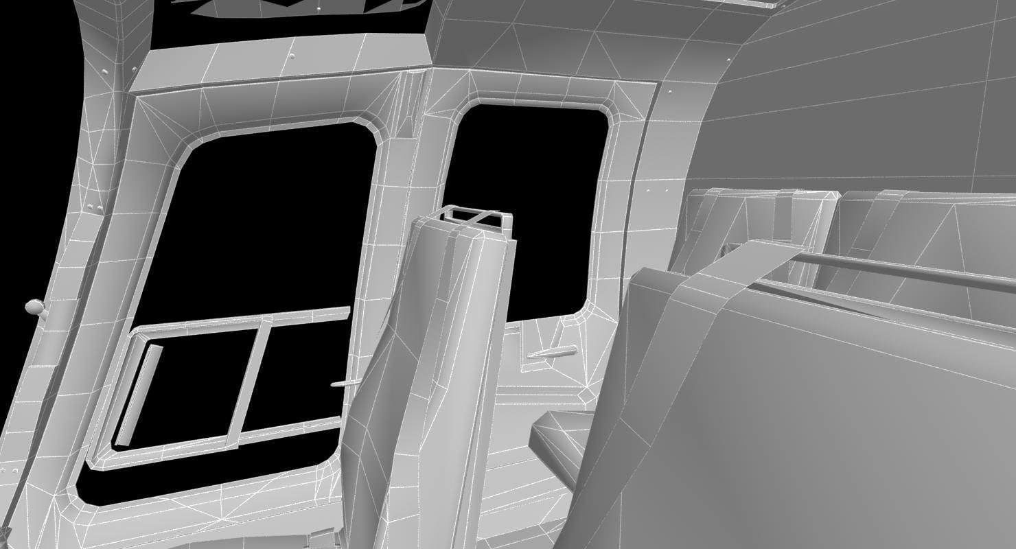 MBB BO-105 3D model_43