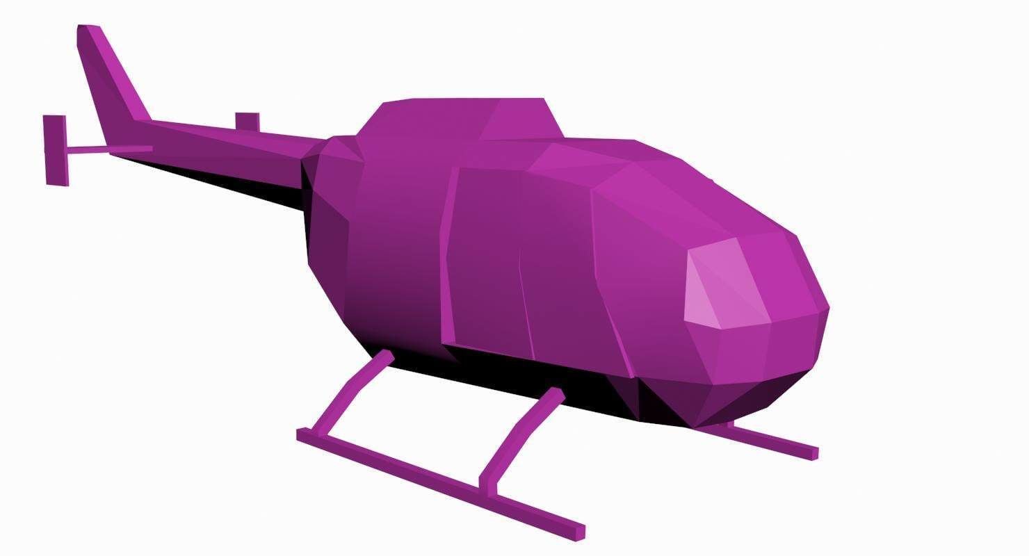 MBB BO-105 3D model_29