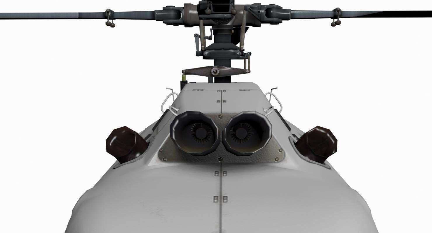 MBB BO-105 3D model_12