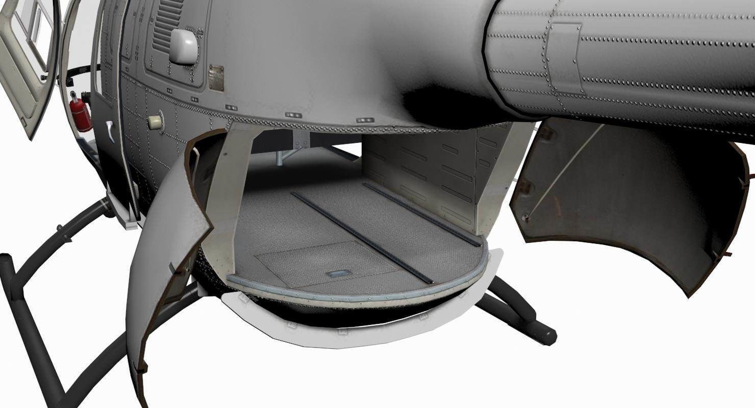 MBB BO-105 3D model_28