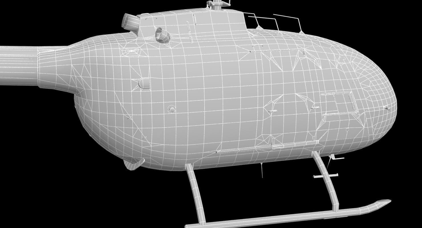 MBB BO-105 3D model_32