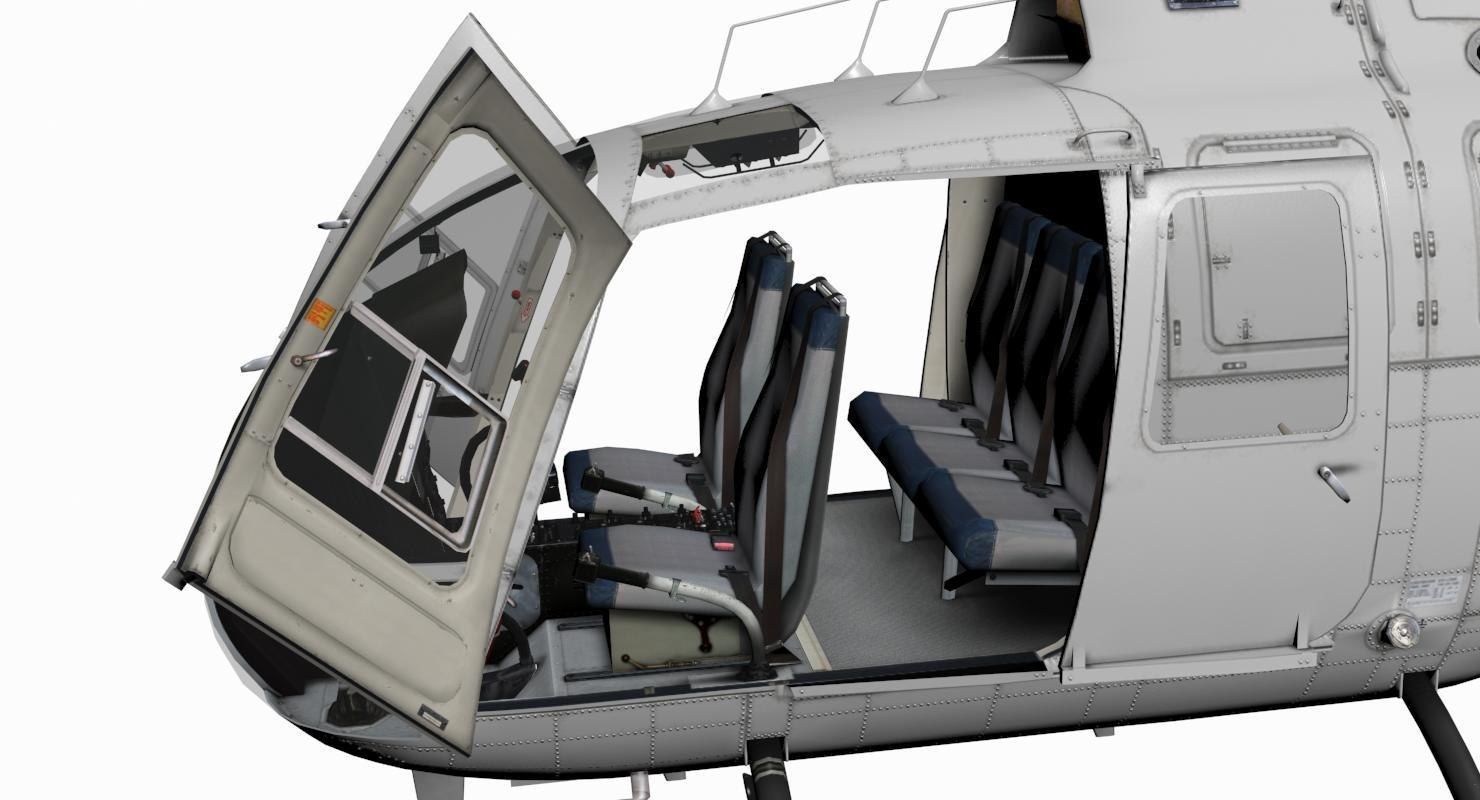 MBB BO-105 3D model_16