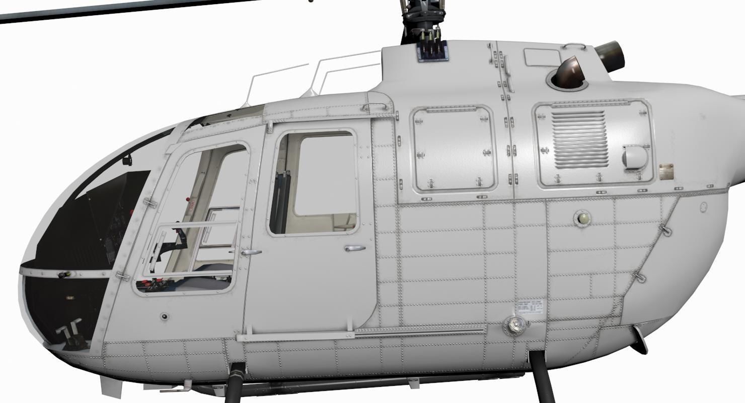 MBB BO-105 3D model_8