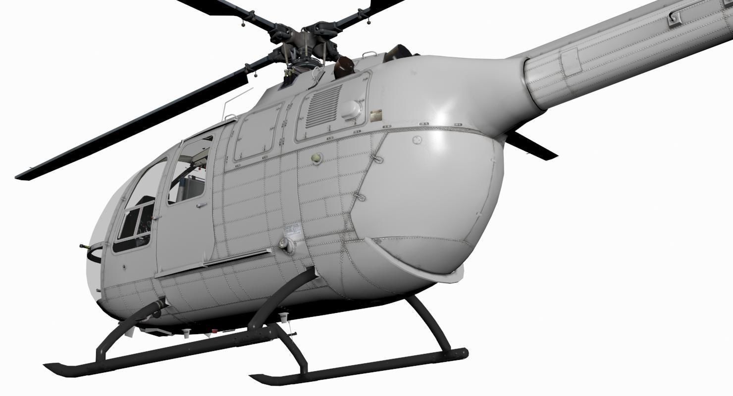 MBB BO-105 3D model_7
