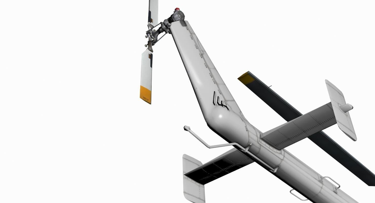 MBB BO-105 3D model_5