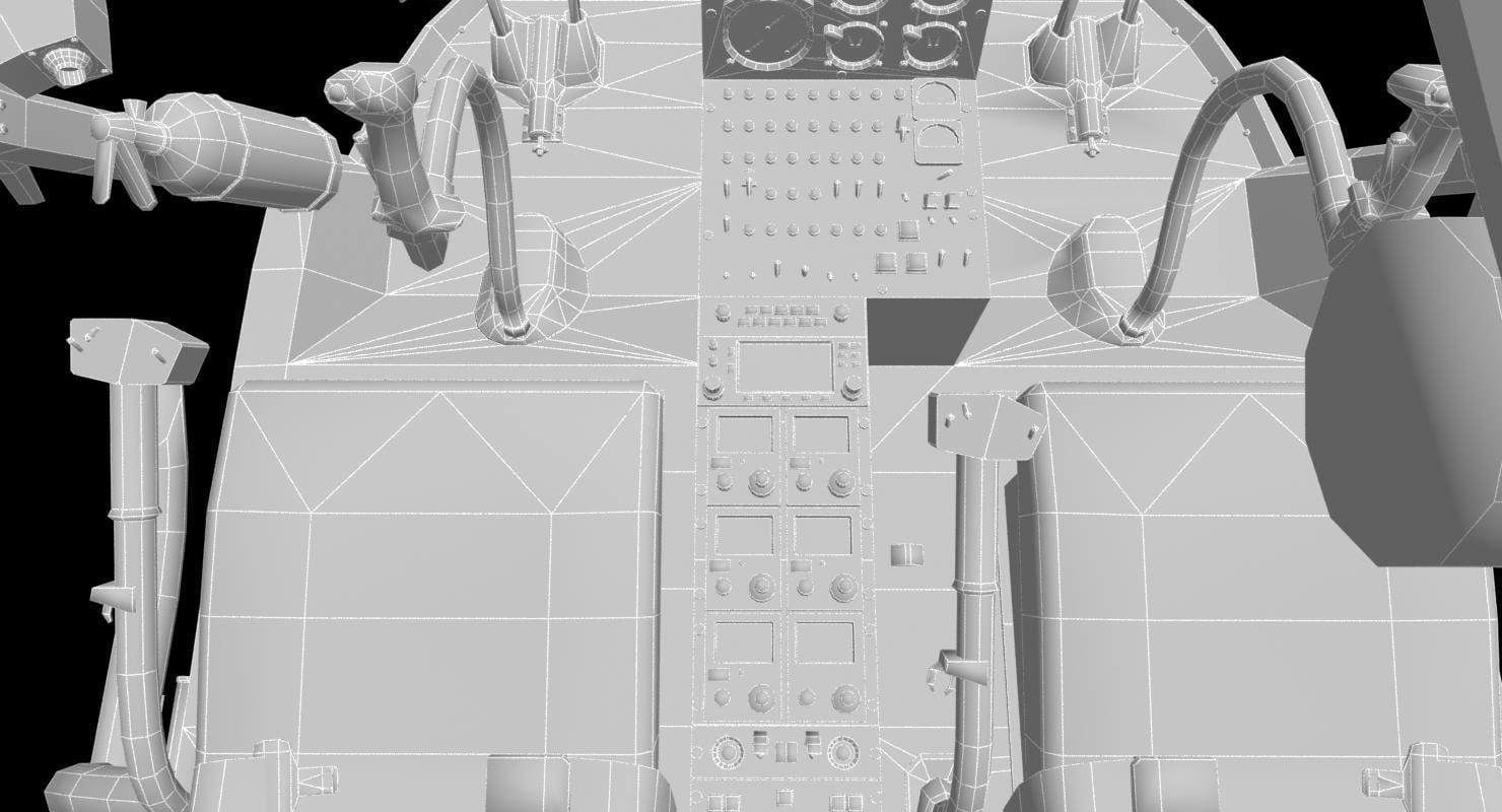 MBB BO-105 3D model_41