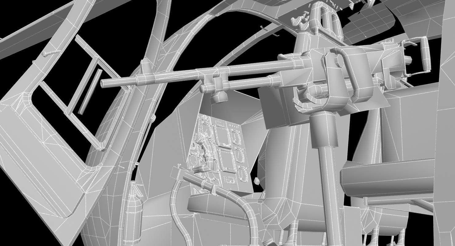 MBB BO-105M 3D model_43