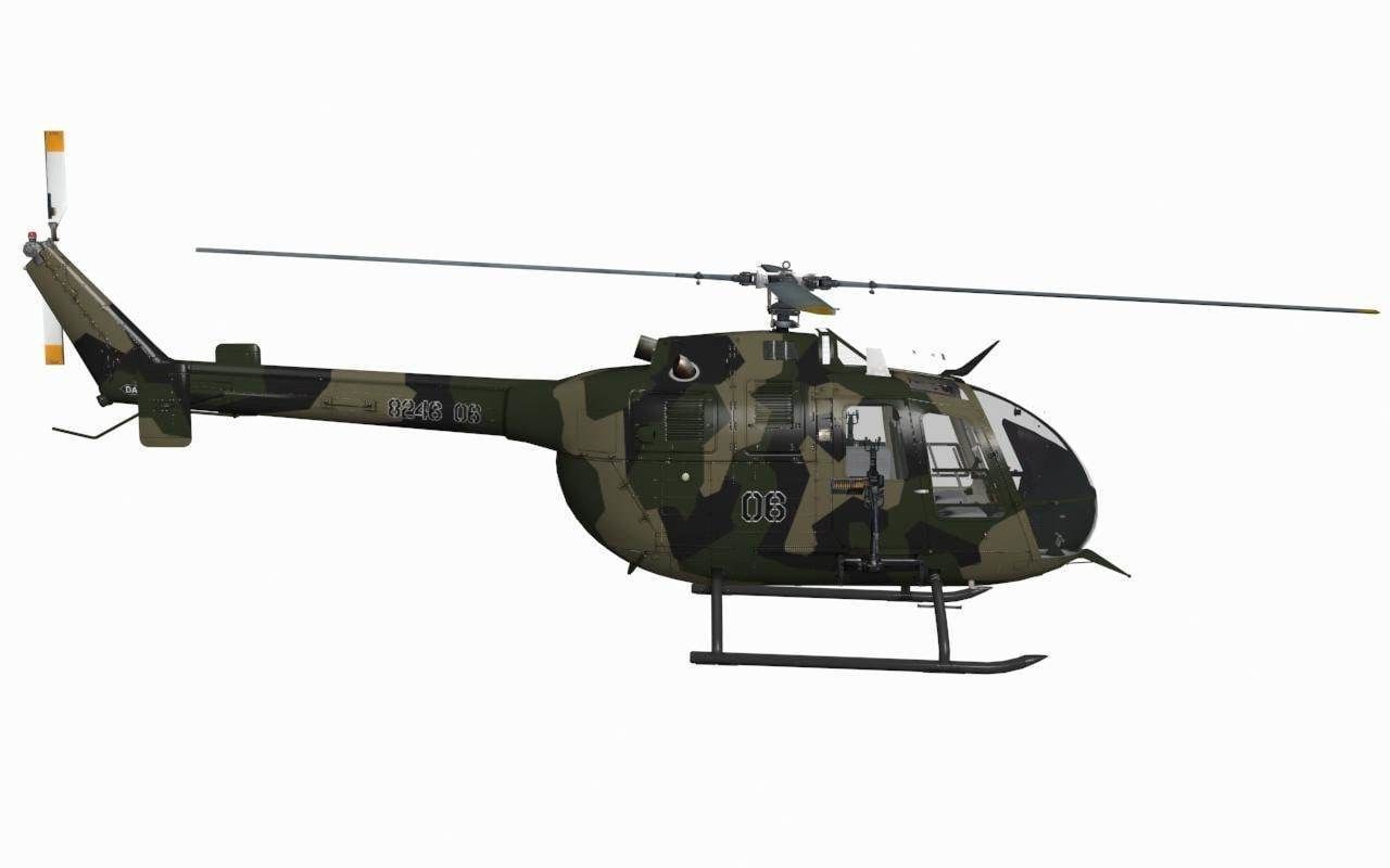 MBB BO-105M 3D model_46