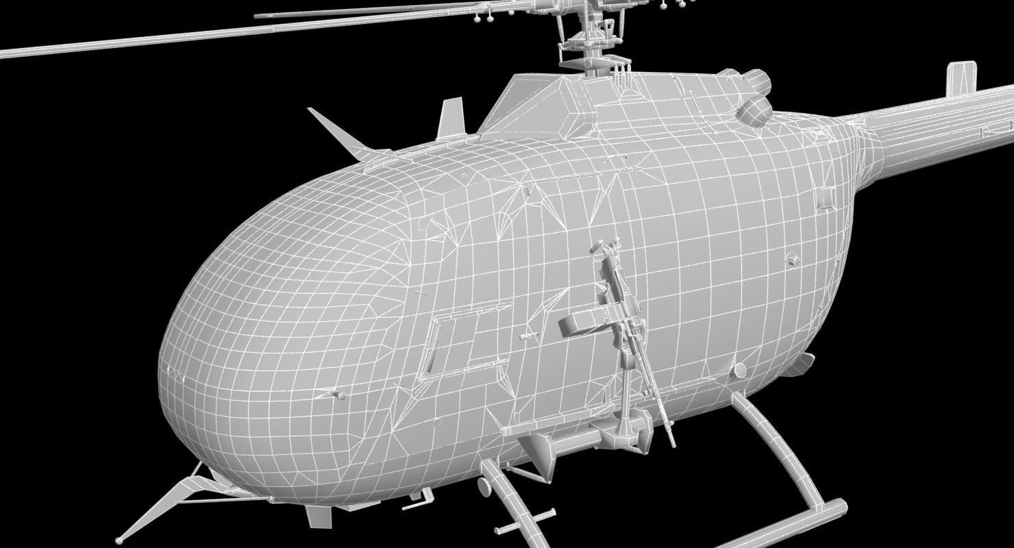MBB BO-105M 3D model_37
