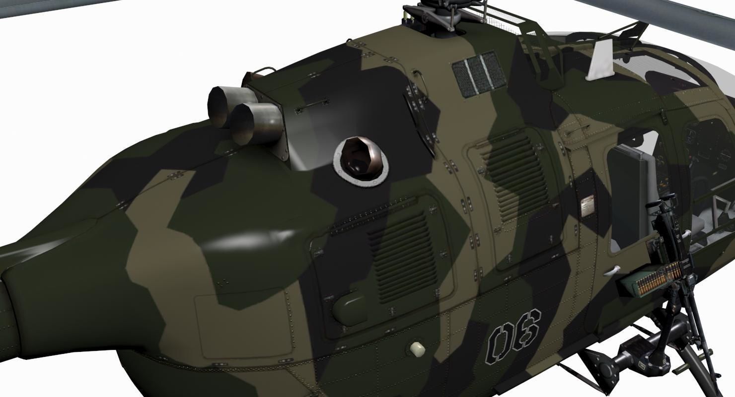 MBB BO-105M 3D model_4