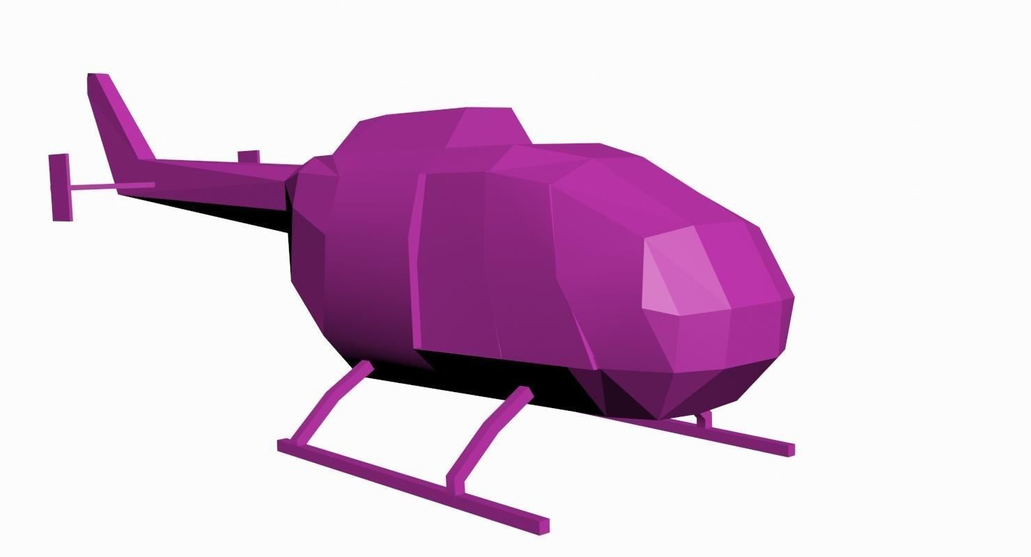 MBB BO-105M 3D model_29