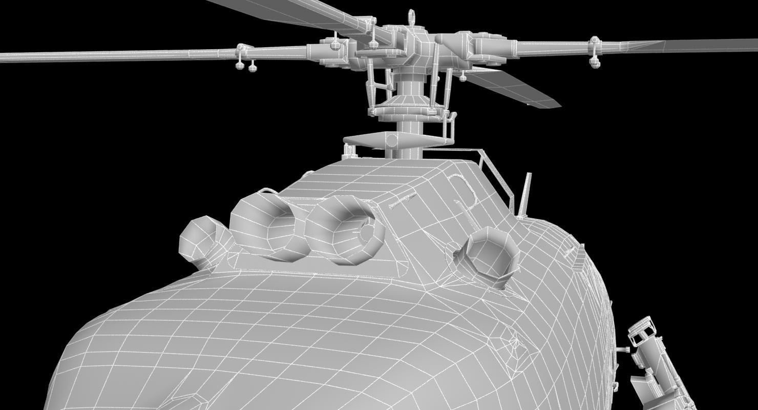 MBB BO-105M 3D model_40